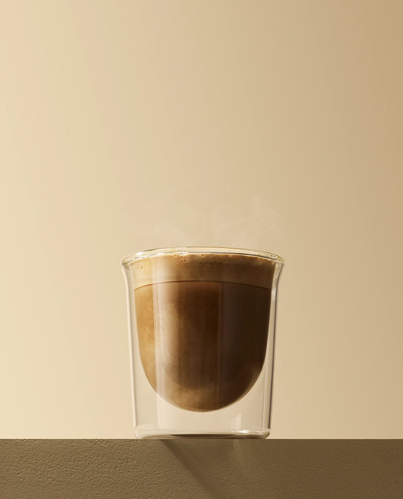 Equal parts espresso and steamed milk for a bold, balanced cup