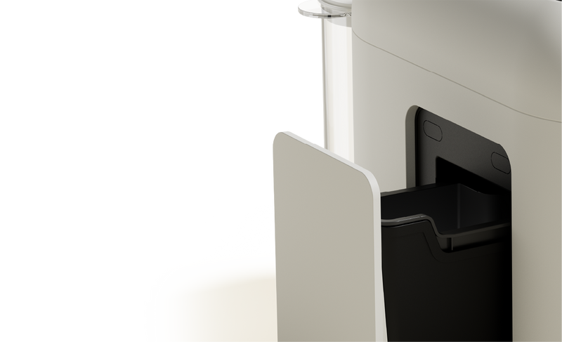 Removable Brewed Bin 