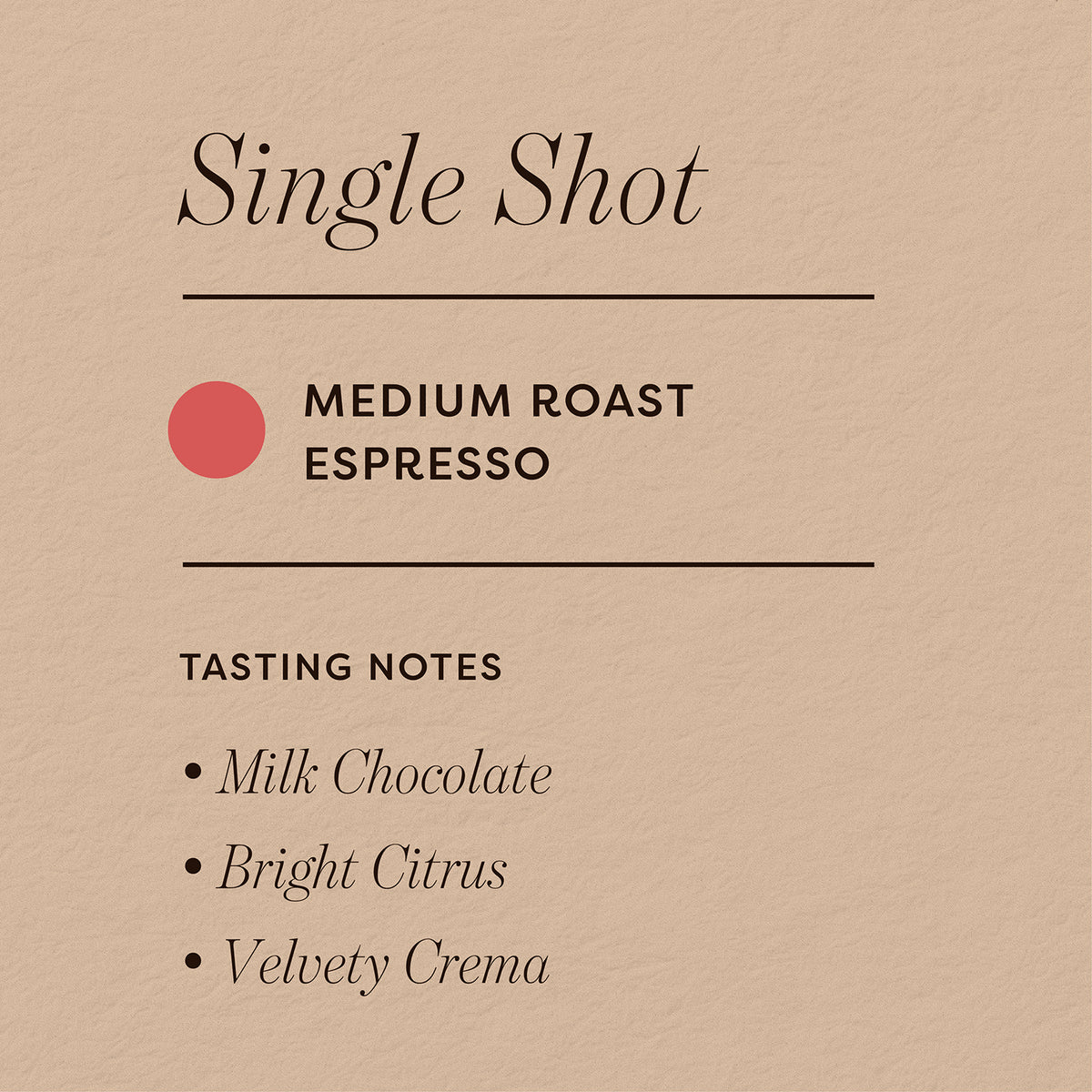 Single Shot (Coming Soon)